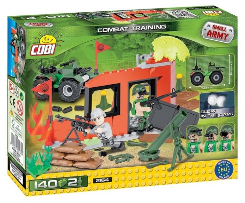 Klocki Small Army 140 elementów Poligon Cobi Klocki