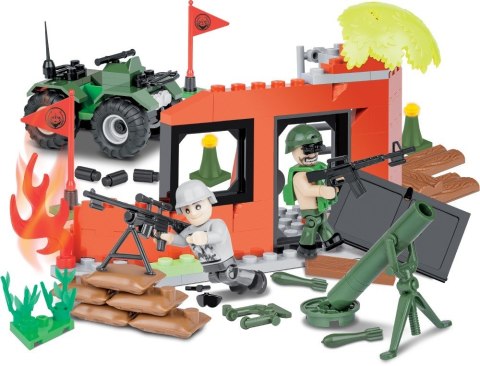 Klocki Small Army 140 elementów Poligon Cobi Klocki