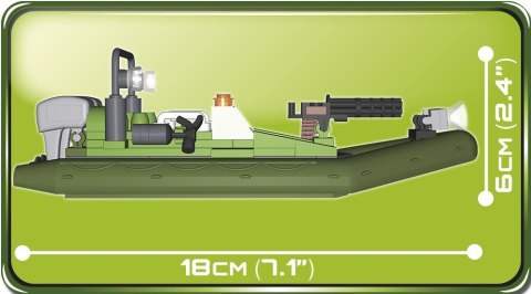 Klocki Small Army 140 elementów Wodny Patrol Cobi Klocki