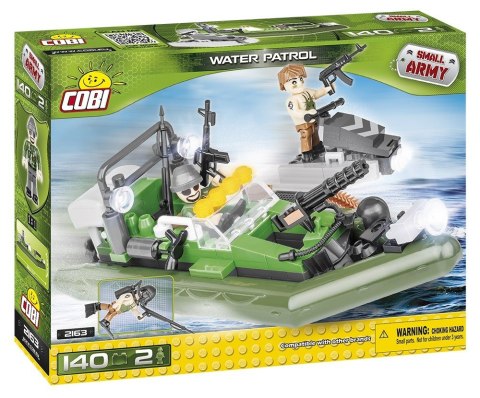 Klocki Small Army 140 elementów Wodny Patrol Cobi Klocki