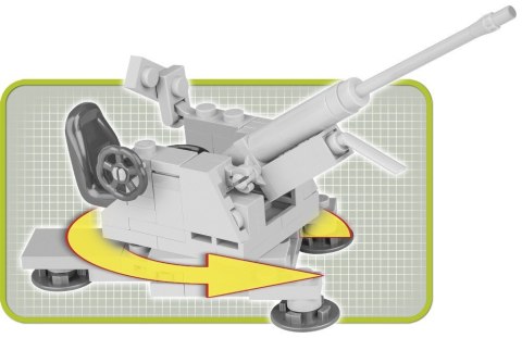 Klocki Small Army 170 elementów 2 cm Flak 30 Defense Point Cobi Klocki