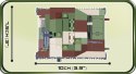 Klocki Small Army 250 elementów TKS Tankietka - polski lekki czołg rozpoznawczy Cobi Klocki
