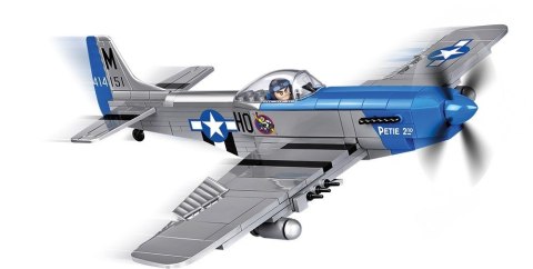 Klocki Small Army 265 elementów North American P-51D Mustang myśliwiec amerykański Cobi Klocki