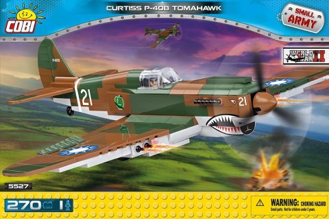Klocki Small Army 270 elementów P-40B Tomahawk - myśliwiec amerykański Cobi Klocki