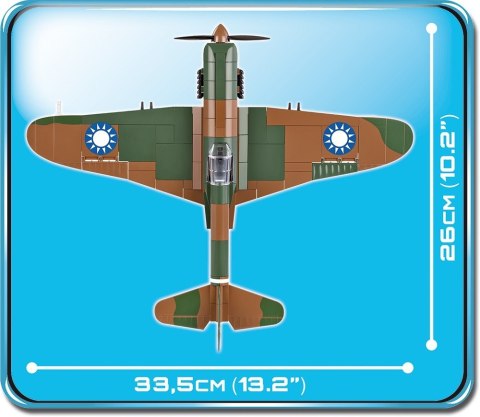 Klocki Small Army 270 elementów P-40B Tomahawk - myśliwiec amerykański Cobi Klocki