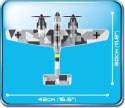 Klocki Small Army 370 elementów Messerschmitt Bf 110C niemiecki ciężki samolot myśliwski Cobi Klocki