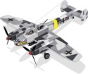Klocki Small Army 370 elementów Messerschmitt Bf 110C niemiecki ciężki samolot myśliwski Cobi Klocki