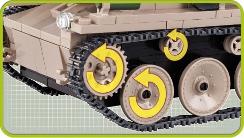 Klocki Small Army 380 elementów SD.KF Z. 138 Marder III Ausf.H Cobi Klocki