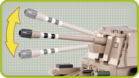 Klocki Small Army 380 elementów SD.KF Z. 138 Marder III Ausf.H Cobi Klocki