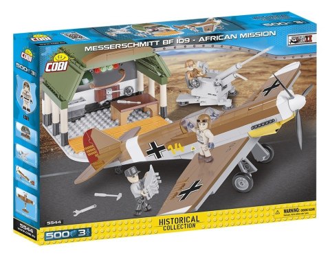 Klocki Small Army 500 elementów Messerschmitt BF 109 Cobi Klocki