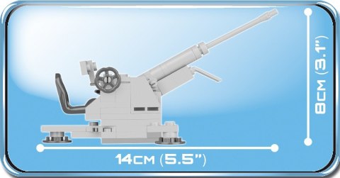 Klocki Small Army 500 elementów Messerschmitt BF 109 Cobi Klocki