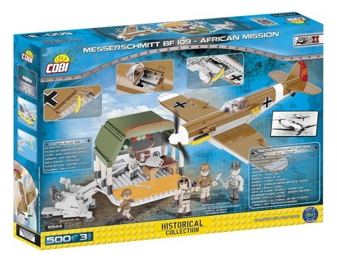 Klocki Small Army 500 elementów Messerschmitt BF 109 Cobi Klocki