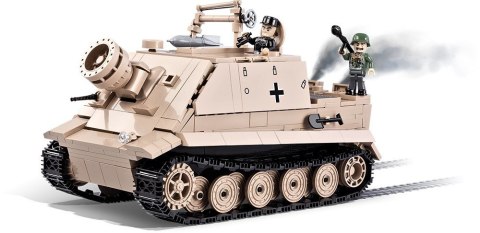 Klocki Small Army 535 elementów 38 cm Sturmtiger niemieckie niemieckie działo pancerne Cobi Klocki