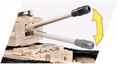 Klocki World of Tanks 530 elementów Churchill I Cobi Klocki