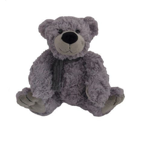 Maskotka Miś z szalikiem 25 cm, szary Beppe