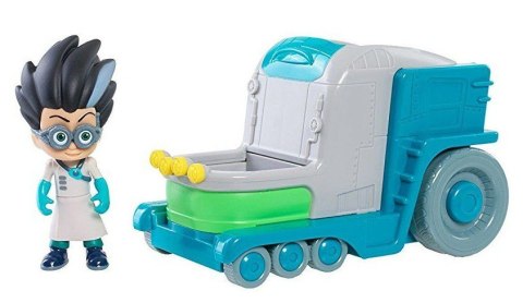 PJ MASKS Pojazd z figurką, Romeo Cobi