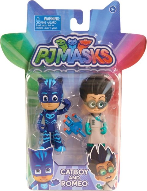 PJ MASKS Zestaw figurek 2pak, Catboy i Romeo Cobi
