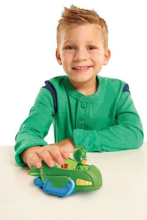 PJ Masks Pojazd z Figurką, Gekko Cobi