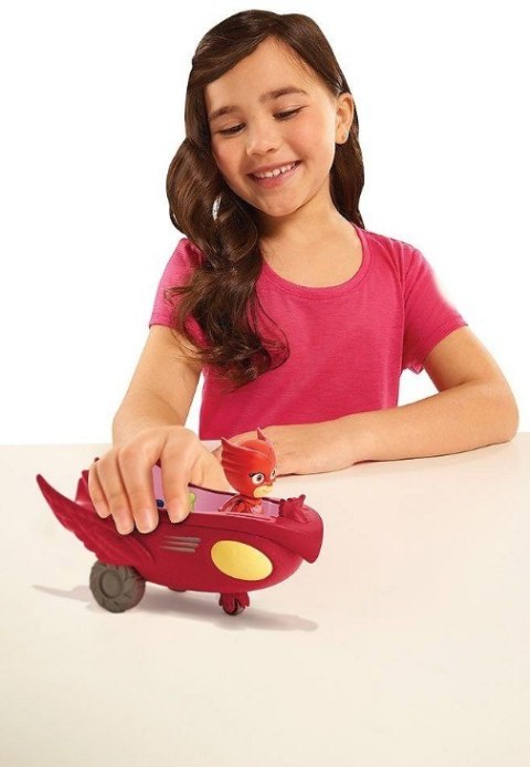 PJ Masks Pojazd z Figurką, Owlette Cobi