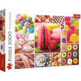 Puzzle 1000 elementów Cukierki - kolaż Trefl