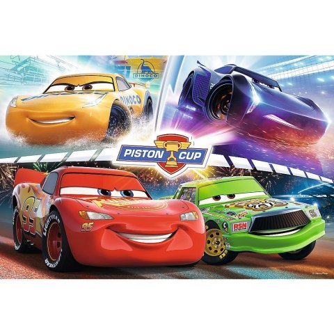 Puzzle 160 elementĂłw Cars 3 - ZwyciÄski wyĹcig Trefl