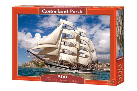 Puzzle 500 elementów Statek opuszczający port Castor