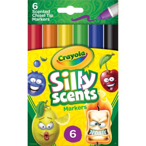 Silly Scents Markery ze ściętą końcówką Crayola