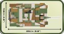 Small Army 420 elementów Jagdpanzer 38 Hetzer - niemiecki niszczyciel czołgów Cobi Klocki