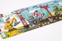 Dłuuugie puzzle na budowie 40 elementów CzuCzu