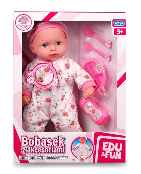 EDU&FUN Bobasek z akcesoriami Artyk