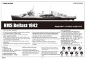 HMS Belfast 1942 Trumpeter