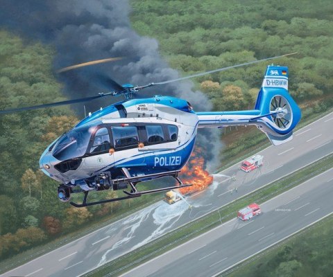 Helikopter 1/32 h145 Police Revell