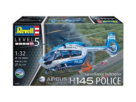 Helikopter 1/32 h145 Police Revell
