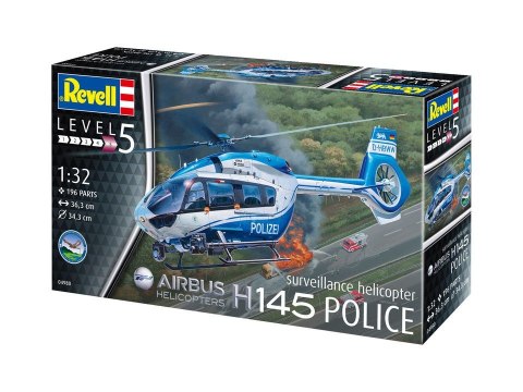 Helikopter 1/32 h145 Police Revell