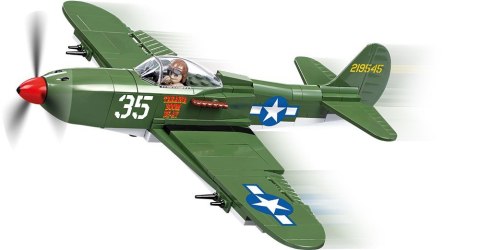 Klocki Bell P-39 Airacobra amerykański samolot myśliwski Cobi Klocki