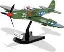 Klocki Bell P-39 Airacobra amerykański samolot myśliwski Cobi Klocki