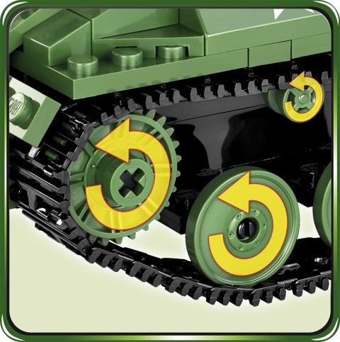 Klocki M18 Hellcat amerykański niszczyciel Cobi Klocki