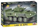 Klocki Small Army LAV III APC Kanadyjski bojowy wóz piechoty Cobi Klocki