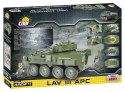Klocki Small Army LAV III APC Kanadyjski bojowy wóz piechoty Cobi Klocki