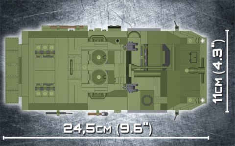 Klocki Small Army LAV III APC Kanadyjski bojowy wóz piechoty Cobi Klocki