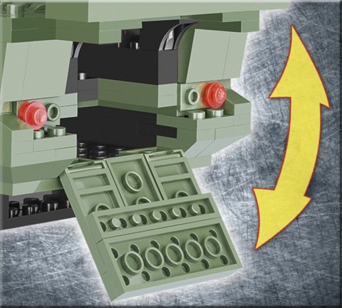 Klocki Small Army LAV III APC Kanadyjski bojowy wóz piechoty Cobi Klocki