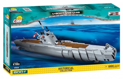 Klocki U-boot U-48 V II B niemiecki okręt podwodny Cobi Klocki