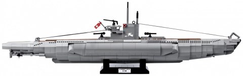Klocki U-boot U-48 V II B niemiecki okręt podwodny Cobi Klocki
