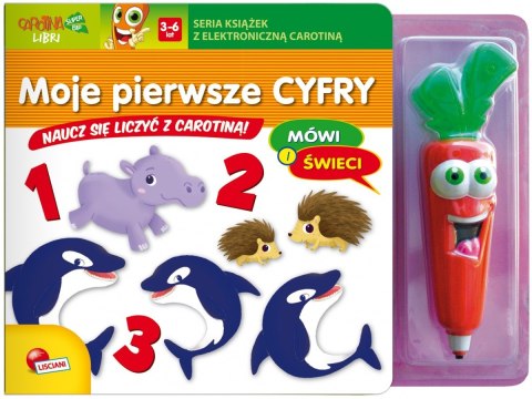 Książeczki Carotiny moje pierwsze CYFRY Lisciani