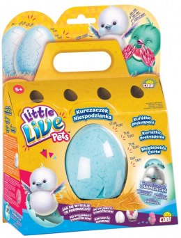 Little Live Pets Kurczaczek niespodzianka biały/miętowy Cobi