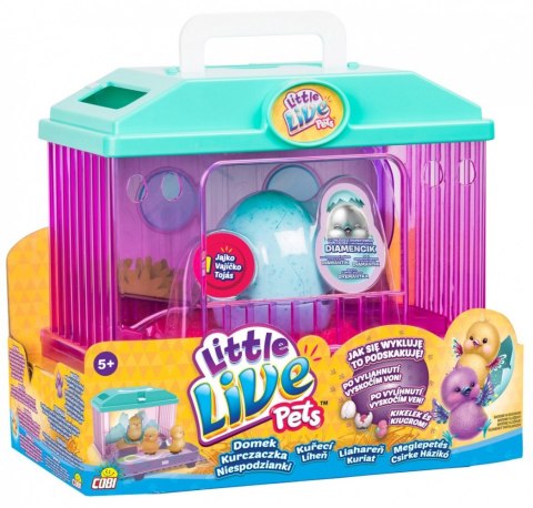 Little Live Pets Kurczaczek z domkiem Cobi