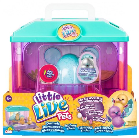 Little Live Pets Kurczaczek z domkiem Cobi