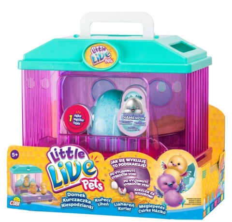 Little Live Pets Kurczaczek z domkiem Cobi
