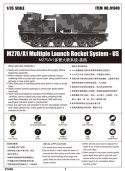 Model plastikowy M270/A1 Multiple Launch Rocket System Trumpeter