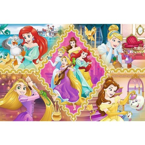 Puzzle 160 elementów Przygody Ksieżniczek Trefl